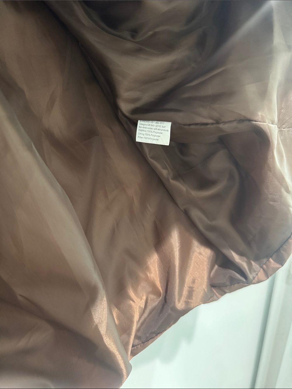 Bottega Inspired Statement Coat Size L
Oversized Chocolate Brown Puffer Jacket - Picture 6 of 7